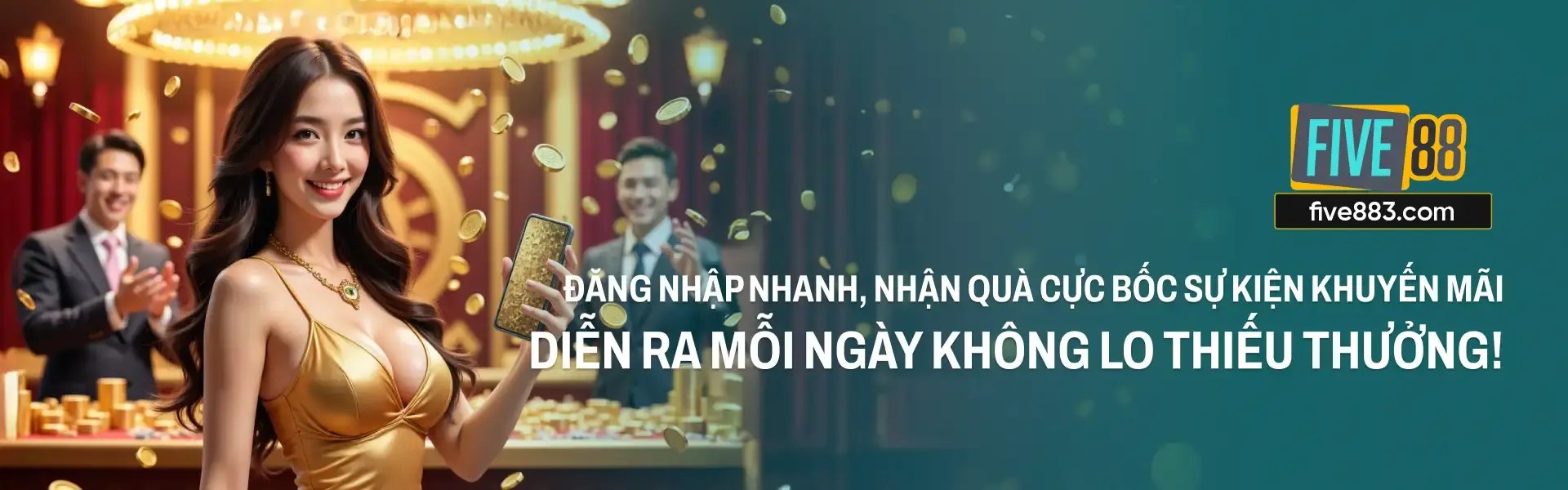 Trang chủ 1 FIVE88 – Nhà Cái Cá Cược Uy Tín 2025 | Link Chính Thức Five88