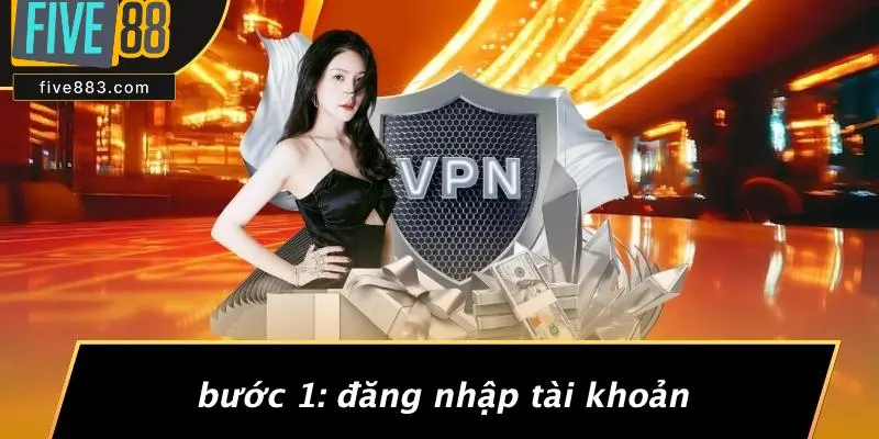 FIVE88 CHƠI BẰNG THẺ CÀO: TRẢI NGHIỆM CASINO ĐỈNH CAO 4 Bước 1: Đăng Nhập Tài Khoản